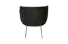 Phillips Collection Home Phillips Collection Nouveau Club Chair, Black, Stainless Steel Legs