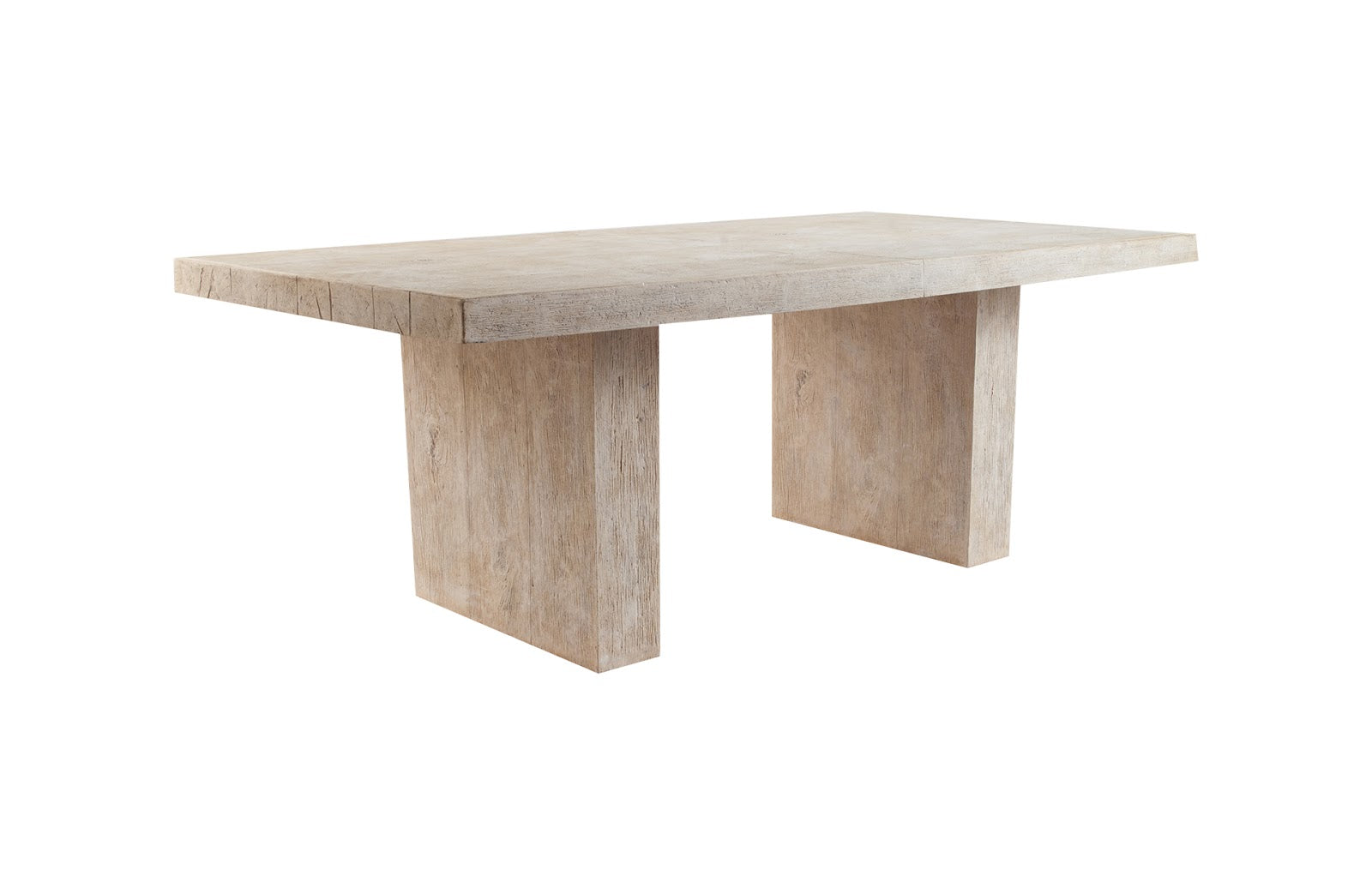 Phillips Collection Home Oversized LTL - Rate to be Quoted Phillips Collection Old Lumber Dining Table, Roman Stone