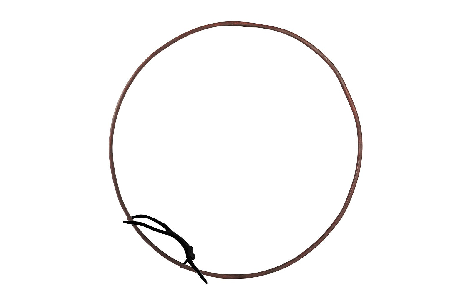 Phillips Collection Home Phillips Collection Olympic Figure in Iron Ring, Black, Rust, Style A