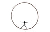 Phillips Collection Home Phillips Collection Olympic Figure in Iron Ring, Black, Rust, Style B