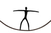 Phillips Collection Home Phillips Collection Olympic Figure in Iron Ring, Black, Rust,  Style C