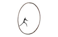 Phillips Collection Home Phillips Collection Olympic Figure in Iron Ring, Black, Rust, Style D