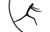 Phillips Collection Home Phillips Collection Olympic Figure in Iron Ring, Black, Rust, Style D