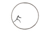 Phillips Collection Home Phillips Collection Olympic Figure in Iron Ring, Black, Rust, Style D