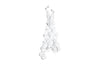 Phillips Collection Home Oversized LTL - Rate to be Quoted Phillips Collection Orchid Dress Wall Art, Metal, White