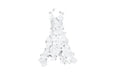 Phillips Collection Home Oversized LTL - Rate to be Quoted Phillips Collection Orchid Dress Wall Art, Metal, White