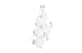 Phillips Collection Home Phillips Collection Orchid Sprig Wall Art, Medium, Metal, White