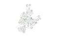 Phillips Collection Home Phillips Collection Orchid Sprig Wall Art, Medium, Metal, White