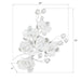 Phillips Collection Home Phillips Collection Orchid Sprig Wall Art, Medium, Metal, White