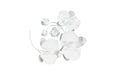 Phillips Collection Home Phillips Collection Orchid Sprig Wall Art, Small, Metal, White