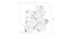 Phillips Collection Home Phillips Collection Orchid Sprig Wall Art, Small, Metal, White
