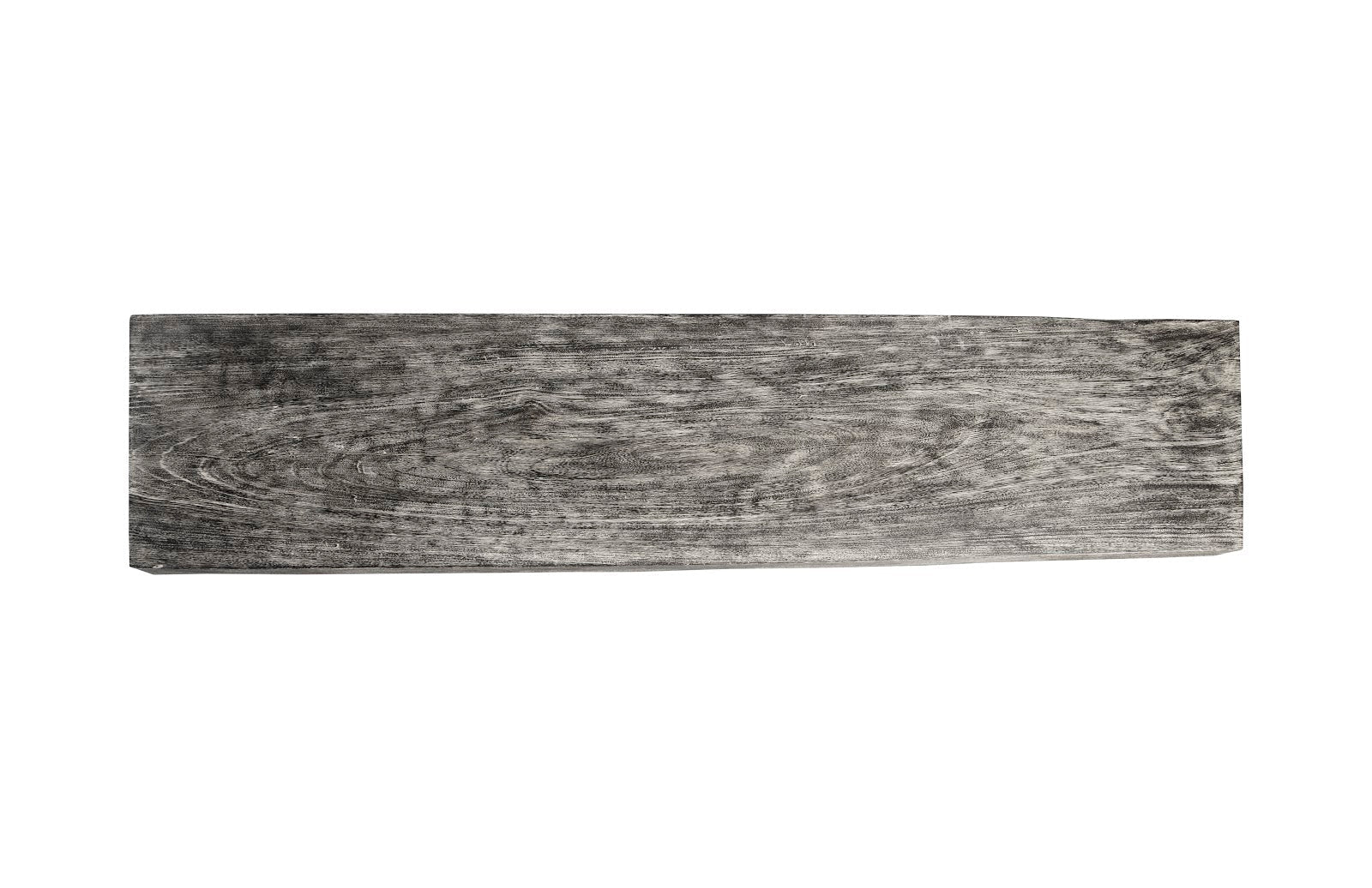 Phillips Collection Home Oversized LTL - Rate to be Quoted Phillips Collection Origins Straight Edge Console Table, Metal U Legs, Gray Stone Finish