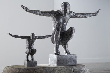 Phillips Collection Home Oversized LTL - Rate to be Quoted Phillips Collection Outstretched Arms Sculpture, Aluminum, Large