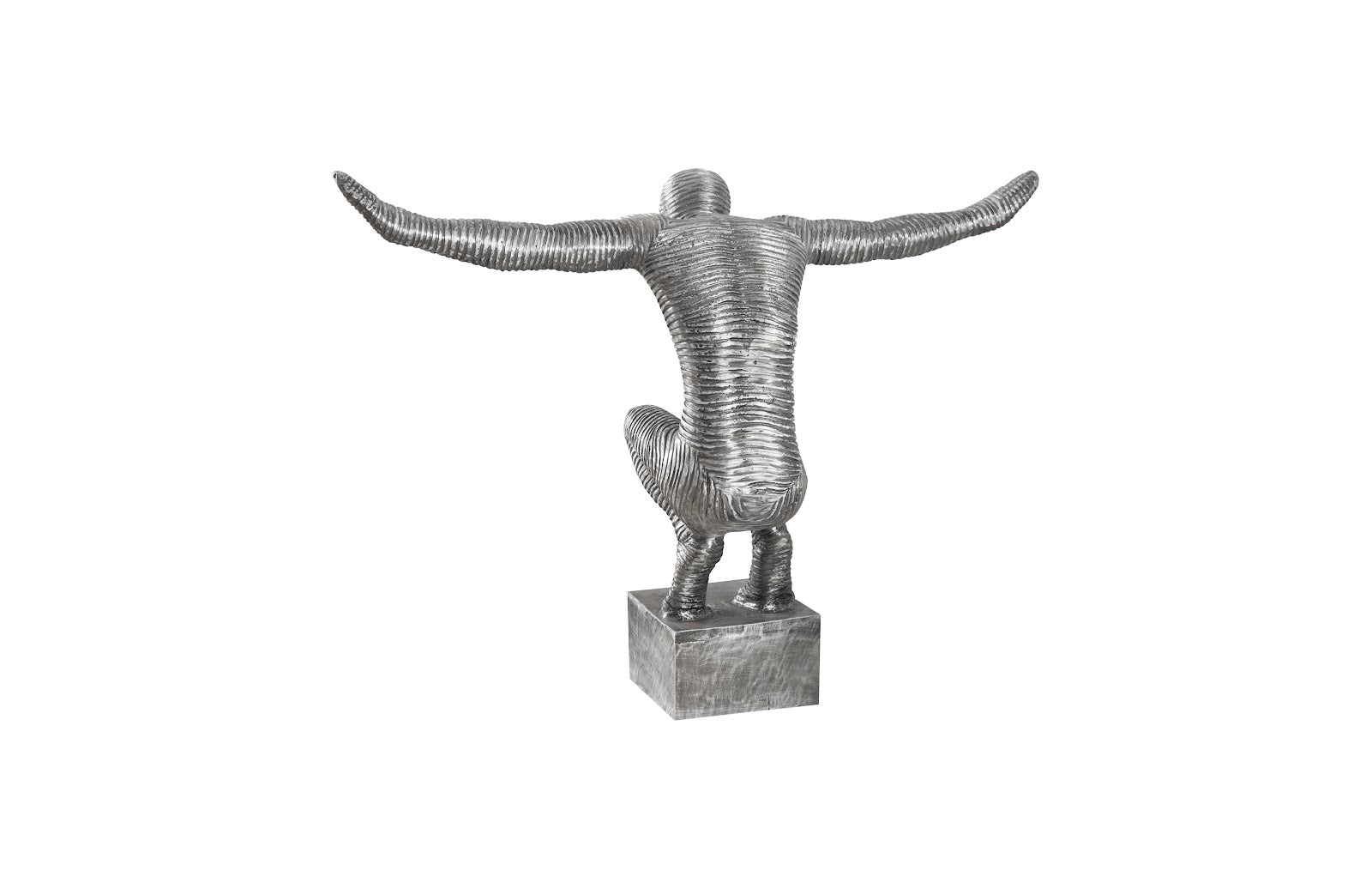 Phillips Collection Home Phillips Collection Outstretched Arms Sculpture, Aluminum, Small