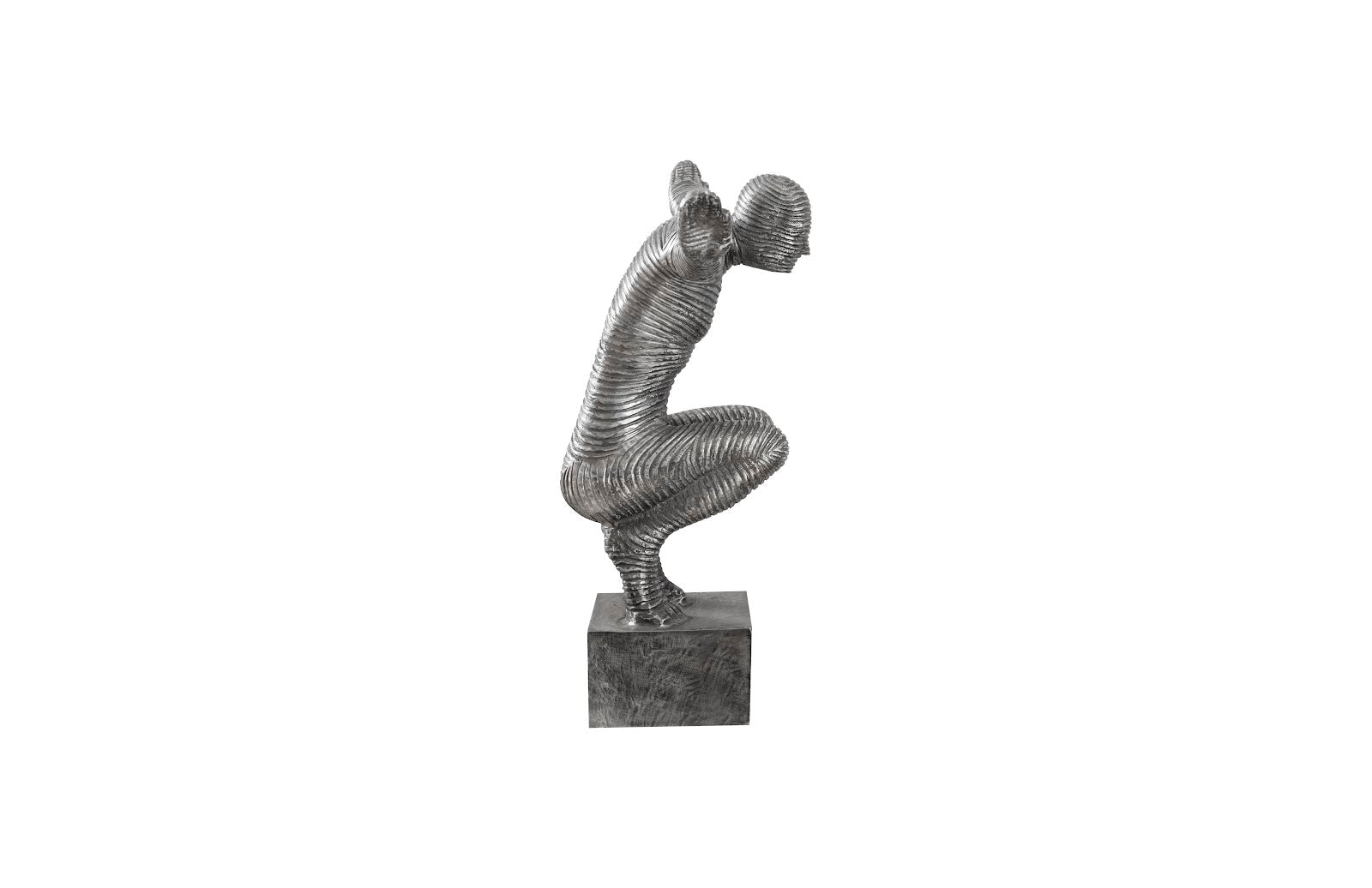 Phillips Collection Home Phillips Collection Outstretched Arms Sculpture, Aluminum, Small