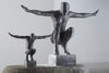 Phillips Collection Home Phillips Collection Outstretched Arms Sculpture, Aluminum, Small
