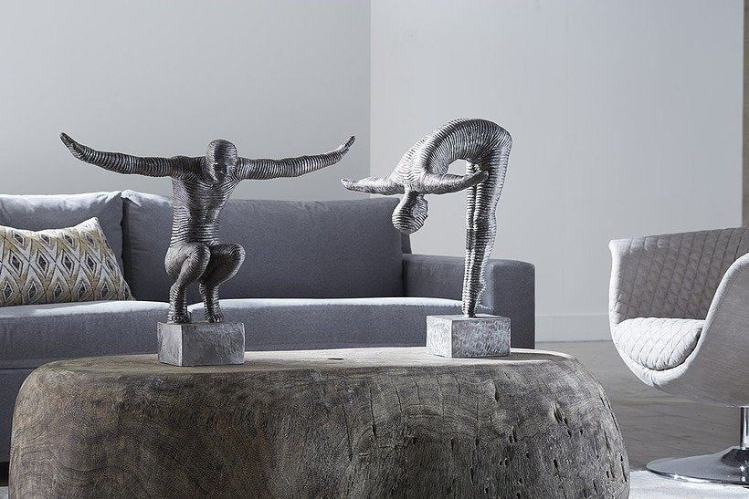 Phillips Collection Home Phillips Collection Outstretched Arms Sculpture, Aluminum, Small