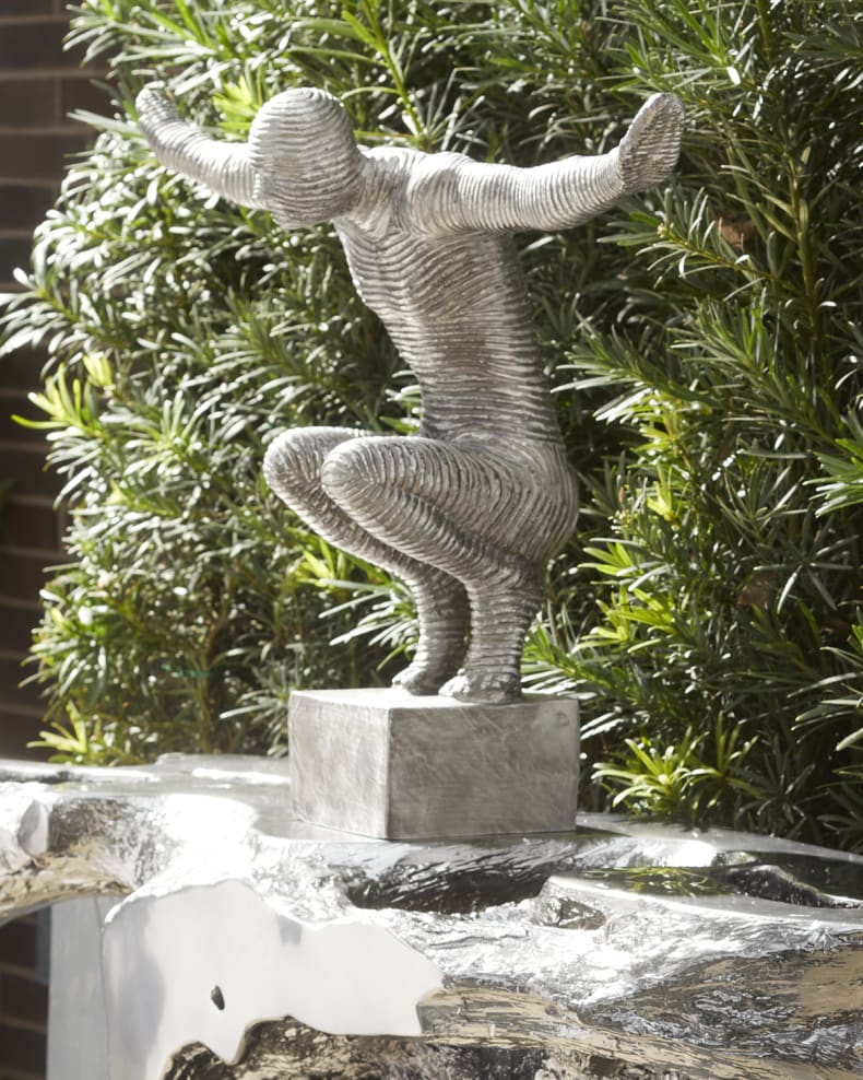 Phillips Collection Home Phillips Collection Outstretched Arms Sculpture, Aluminum, Small