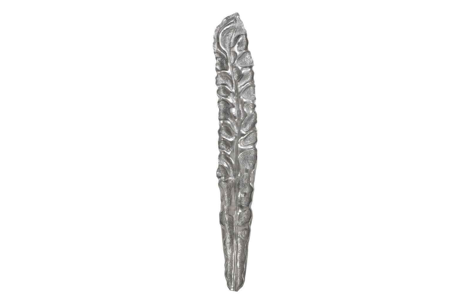 Phillips Collection Home Oversized LTL - Rate to be Quoted Phillips Collection Petiole Wall Leaf, Liquid Silver, Colossal, Version B