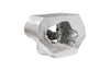 Phillips Collection Home Phillips Collection Plateada Hollow Console, Silver Leaf