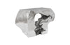 Phillips Collection Home Phillips Collection Plateada Hollow Console, Silver Leaf