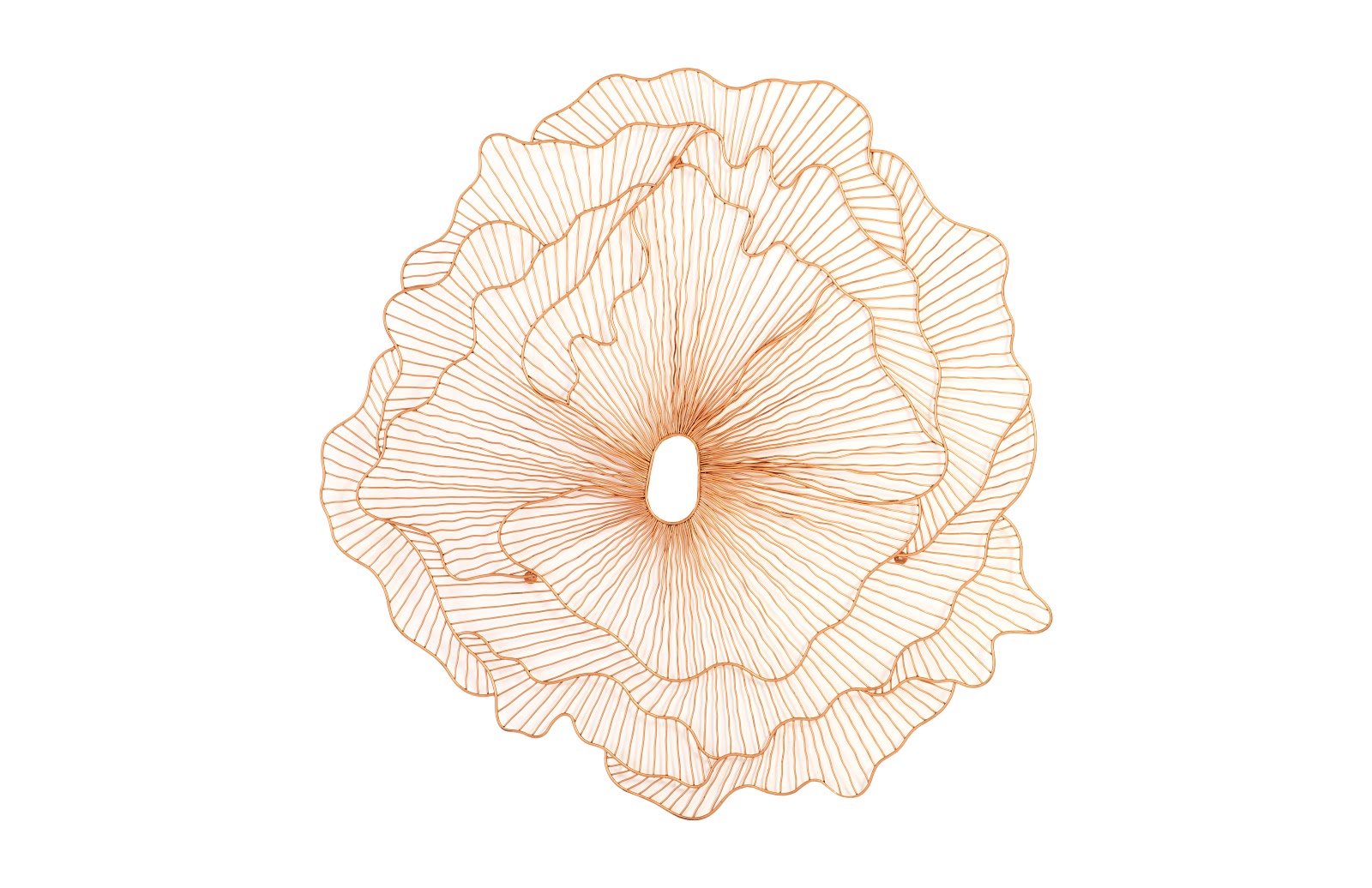 Phillips Collection Home Phillips Collection Poppy Flower Wall Art, Copper, LG