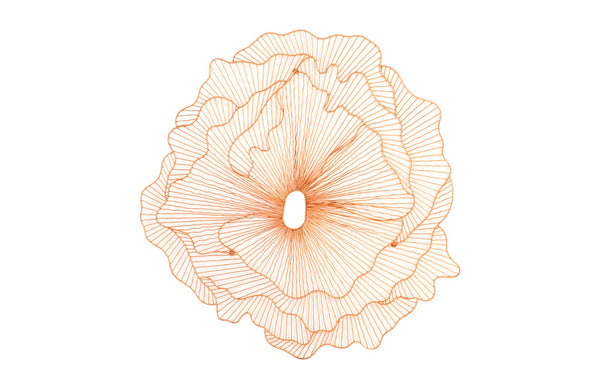 Phillips Collection Home Phillips Collection Poppy Flower Wall Art, Copper, LG