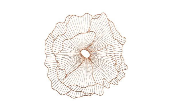 Phillips Collection Home Phillips Collection Poppy Flower Wall Art, Copper, SM