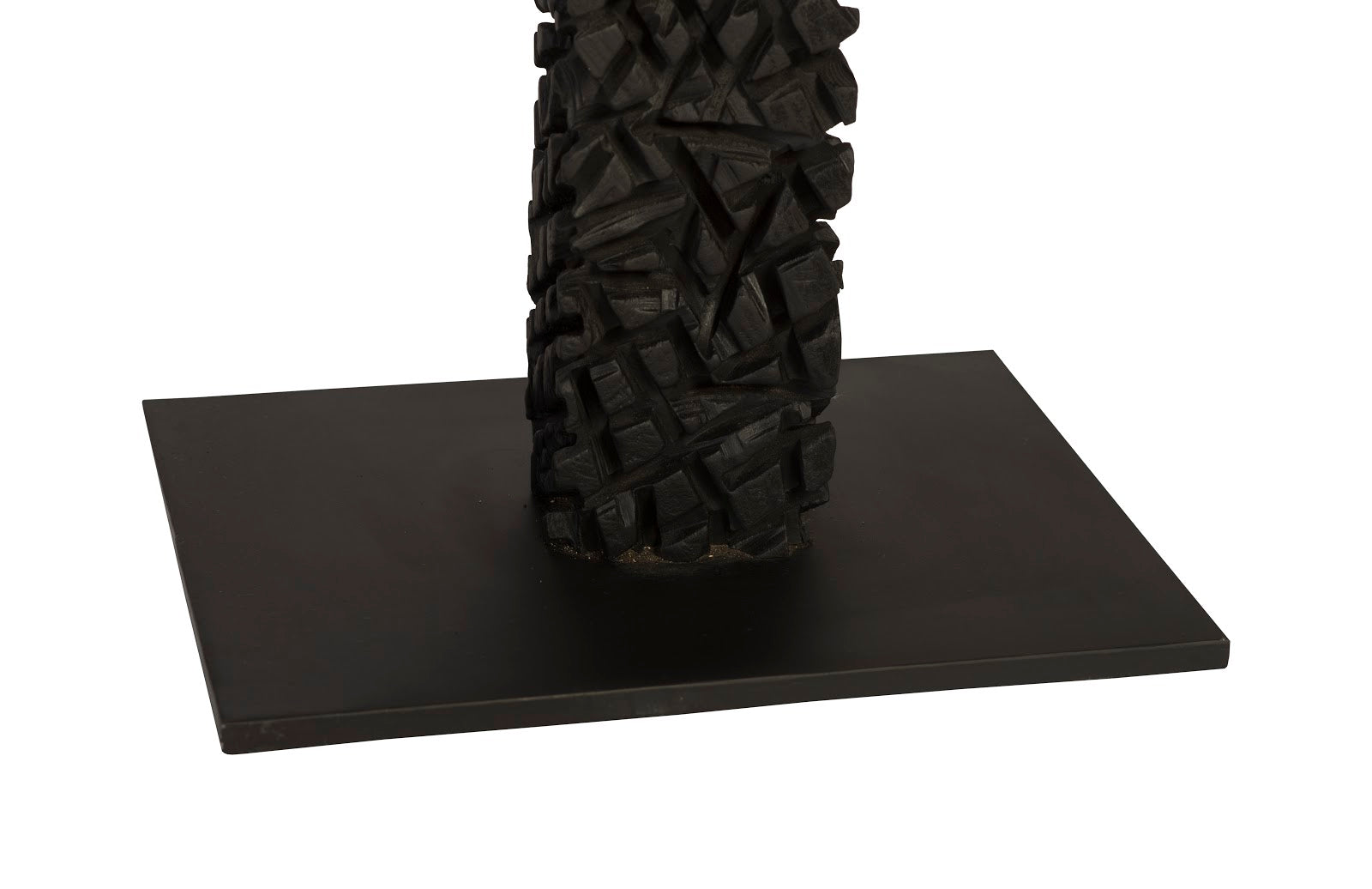 Phillips Collection Home Oversized LTL - Rate to be Quoted Phillips Collection Post Set of 3, Metal Base, Burnt