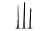 Phillips Collection Home Oversized LTL - Rate to be Quoted Phillips Collection Post Set of 3, Metal Base, Burnt