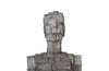 Phillips Collection Home Oversized LTL - Rate to be Quoted Phillips Collection Puzzle Woman Sculpture, Black/Silver, Aluminum