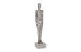 Phillips Collection Home Oversized LTL - Rate to be Quoted Phillips Collection Puzzle Woman Sculpture, Black/Silver, Aluminum