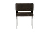 Phillips Collection Home Phillips Collection Raffia Dining Chair, Black, Stainless Steel Legs