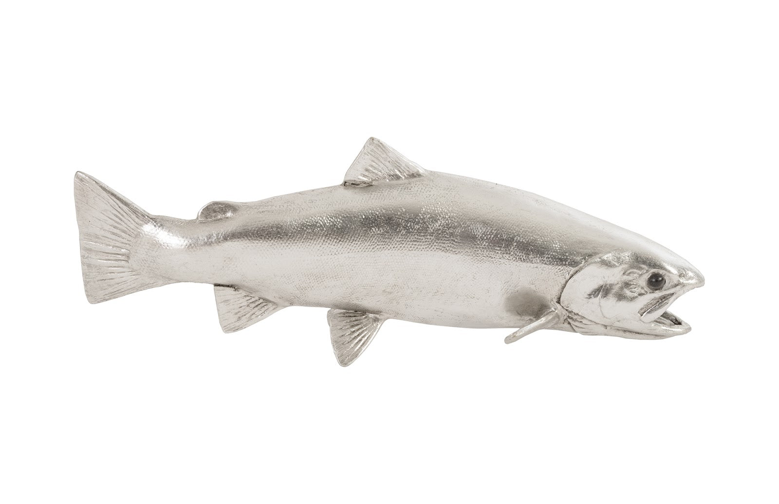 Phillips Collection Home Phillips Collection Rainbow Trout Fish, Resin, Silver Leaf