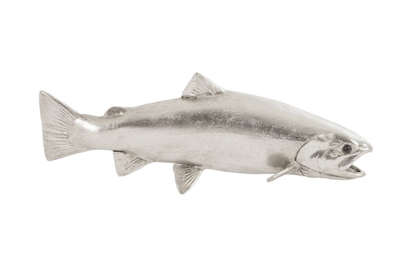 Phillips Collection Home Phillips Collection Rainbow Trout Fish, Resin, Silver Leaf