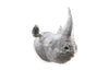 Phillips Collection Home Oversized LTL - Rate to be Quoted Phillips Collection Rhino Wall Art, Resin, Silver Leaf
