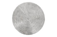 Phillips Collection Home Oversized LTL - Rate to be Quoted Phillips Collection Ripple Coffee Table, Black/Silver, Aluminum