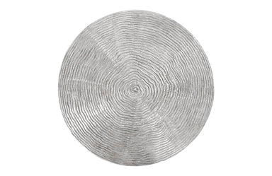 Phillips Collection Home Oversized LTL - Rate to be Quoted Phillips Collection Ripple Coffee Table, Black/Silver, Aluminum