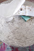 Phillips Collection Home Oversized LTL - Rate to be Quoted Phillips Collection Ripple Coffee Table, Resin, Silver Leaf with Antiquing