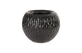 Phillips Collection Home Phillips Collection Ripple Planter, Gel Coat Black