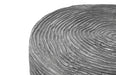 Phillips Collection Home Phillips Collection Ripple Side Table, Black/Silver, Aluminum