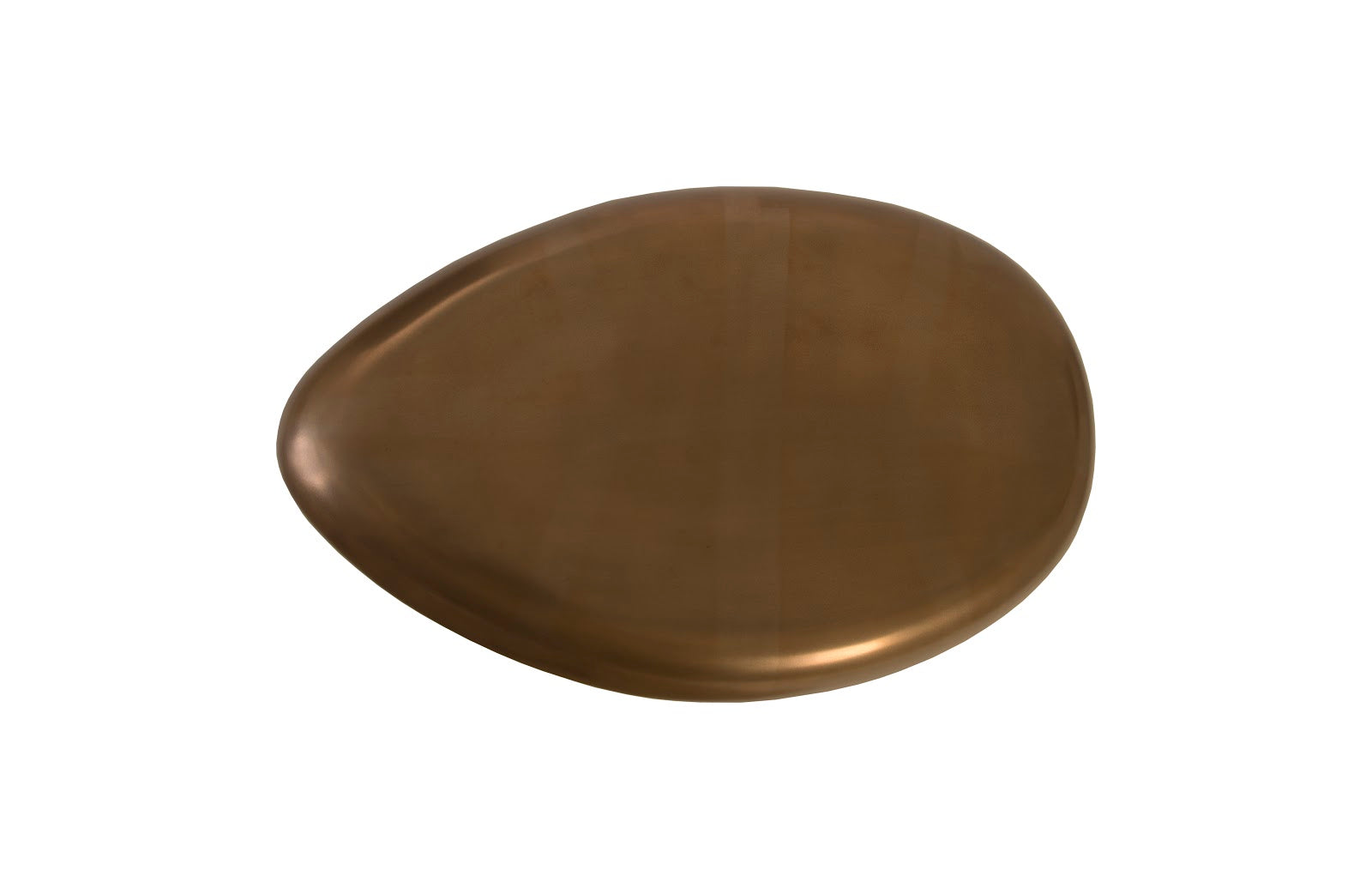 Phillips Collection Home Phillips Collection River Stone Coffee Table, Bronze, Small