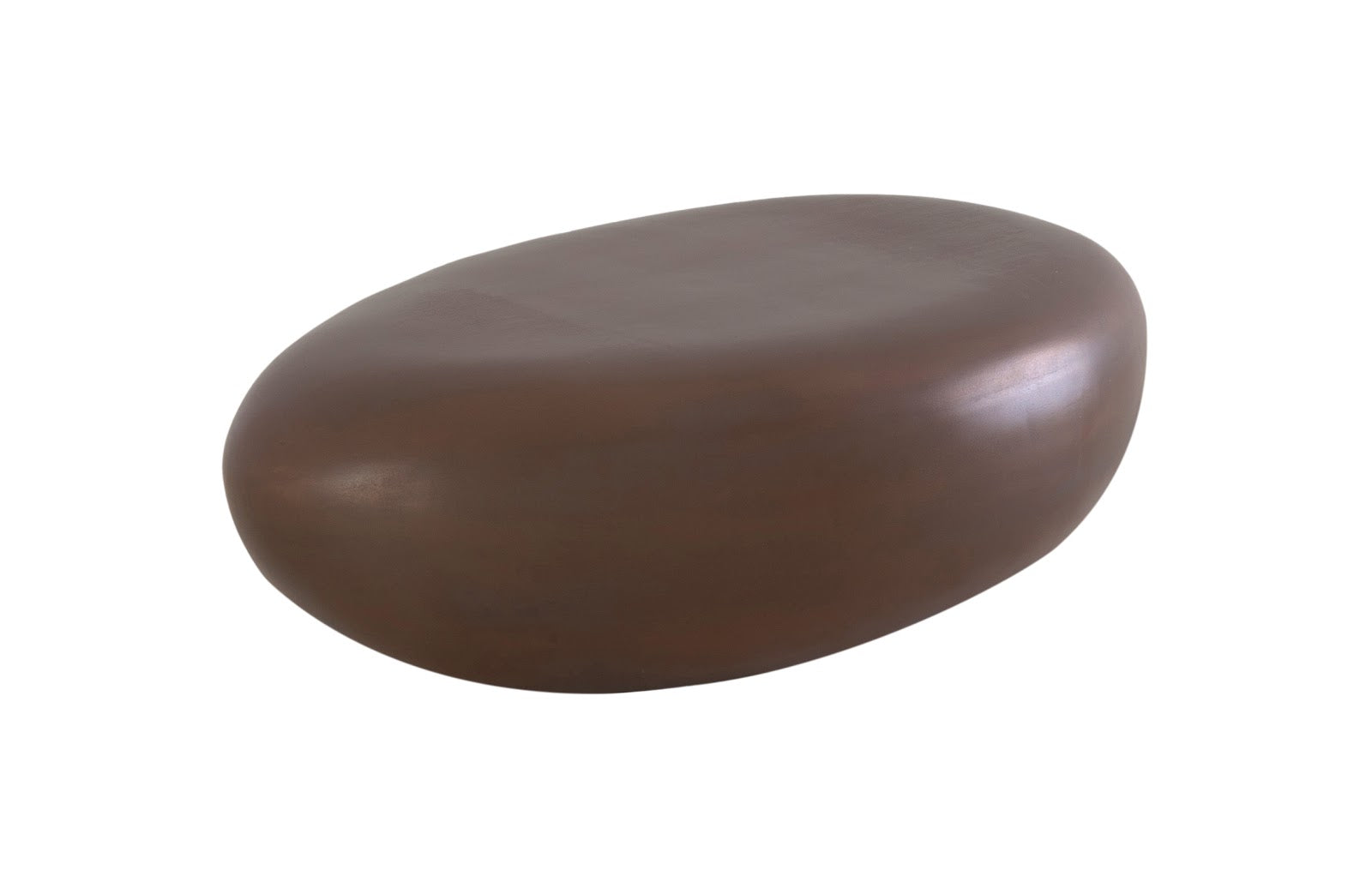 Phillips Collection Home Phillips Collection River Stone Coffee Table, Bronze, Small