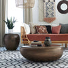 Phillips Collection Home Phillips Collection River Stone Coffee Table, Bronze, Small
