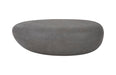Phillips Collection Home Phillips Collection River Stone Coffee Table, Charcoal Stone, Small