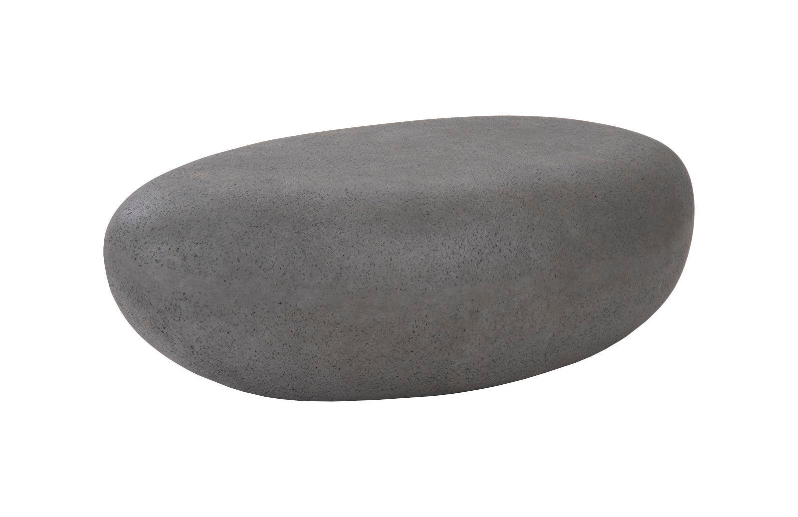 Phillips Collection Home Phillips Collection River Stone Coffee Table, Charcoal Stone, Small
