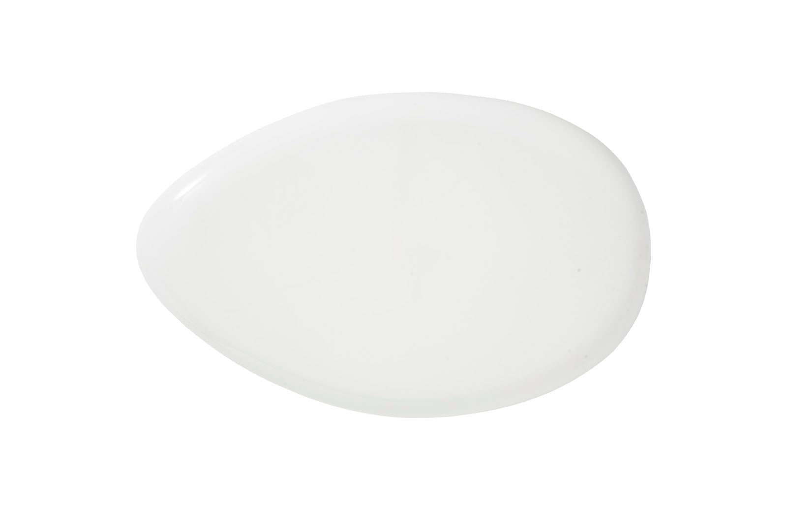 Phillips Collection Home Oversized LTL - Rate to be Quoted Phillips Collection River Stone Coffee Table, Gel Coat White, Large