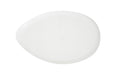 Phillips Collection Home Phillips Collection River Stone Coffee Table, Gel Coat White, Small