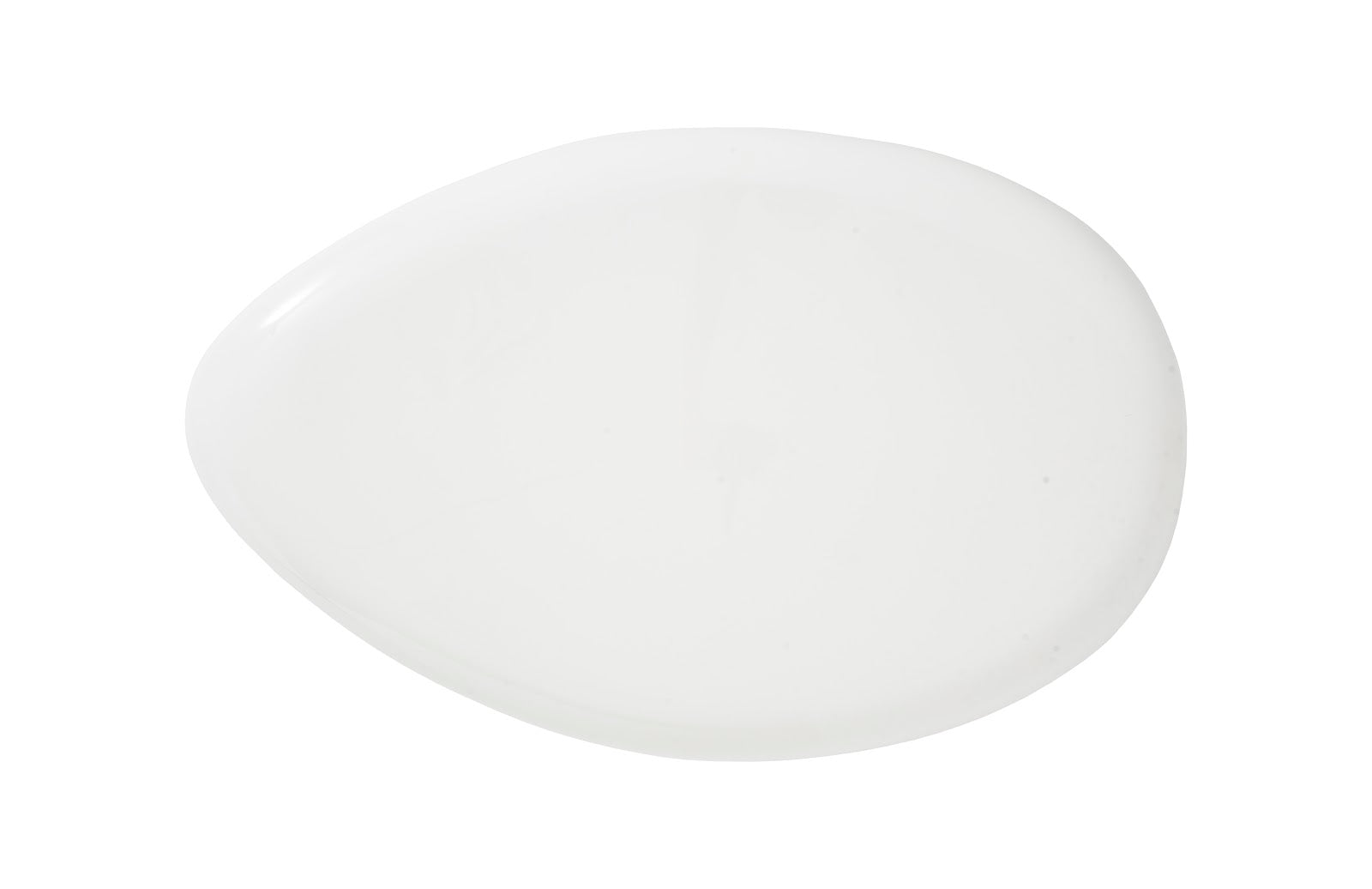Phillips Collection Home Phillips Collection River Stone Coffee Table, Gel Coat White, Small