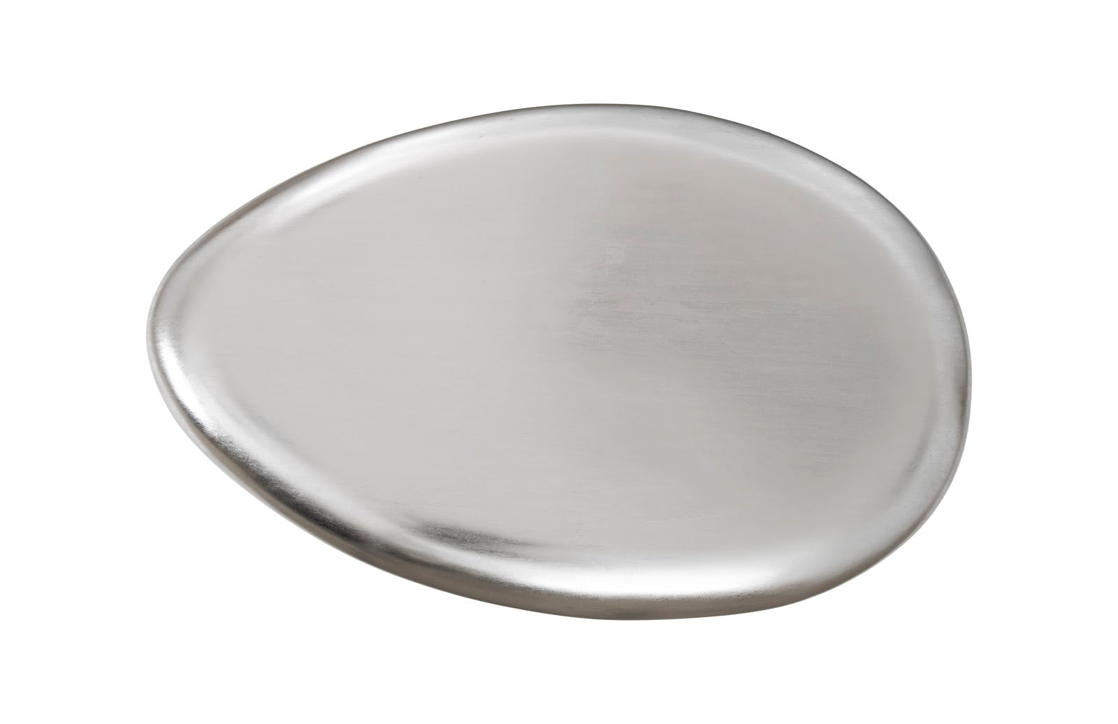 Phillips Collection Home Oversized LTL - Rate to be Quoted Phillips Collection River Stone Coffee Table, Silver Leaf, Large
